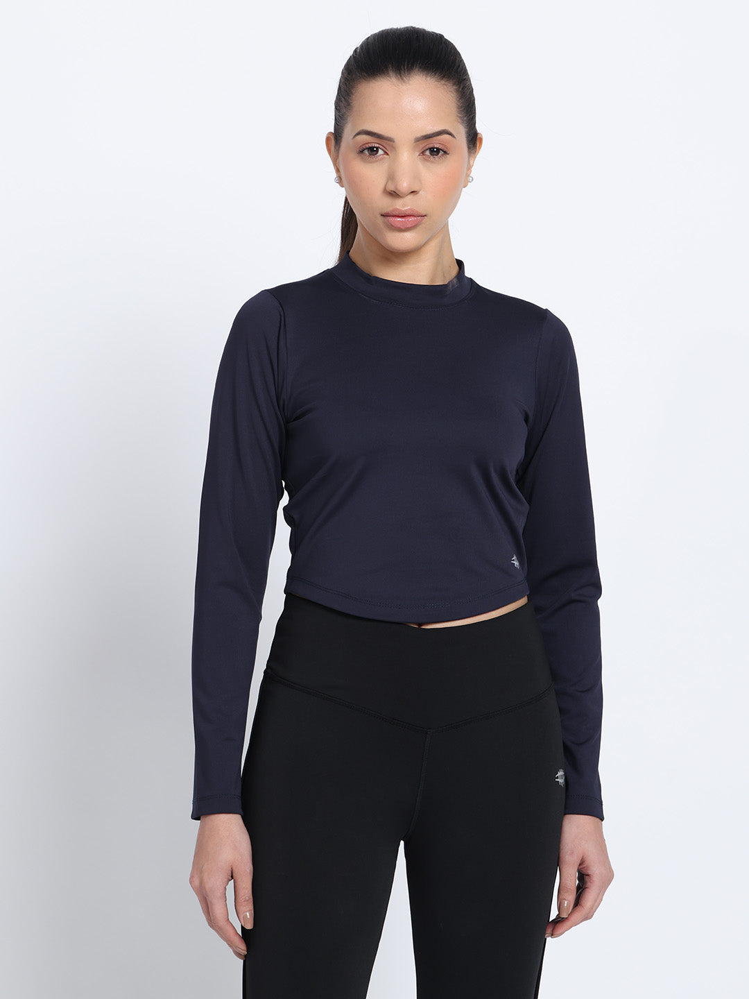 Workout Solid T-Shirts – Navy Blue