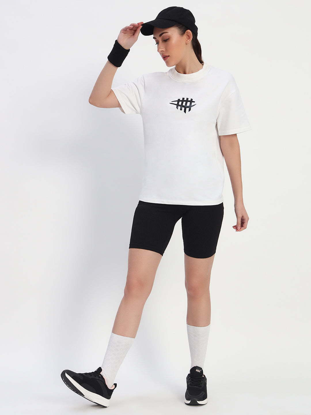 Regular OverSize Drop Shoulder T-Shirt - White