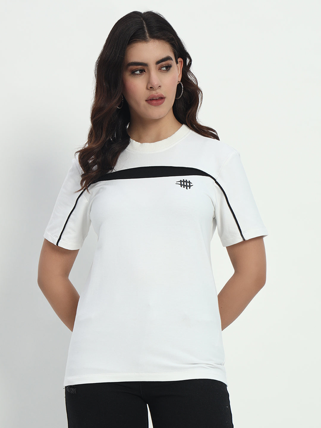 Terry Cotton Workout T-Shirt – White