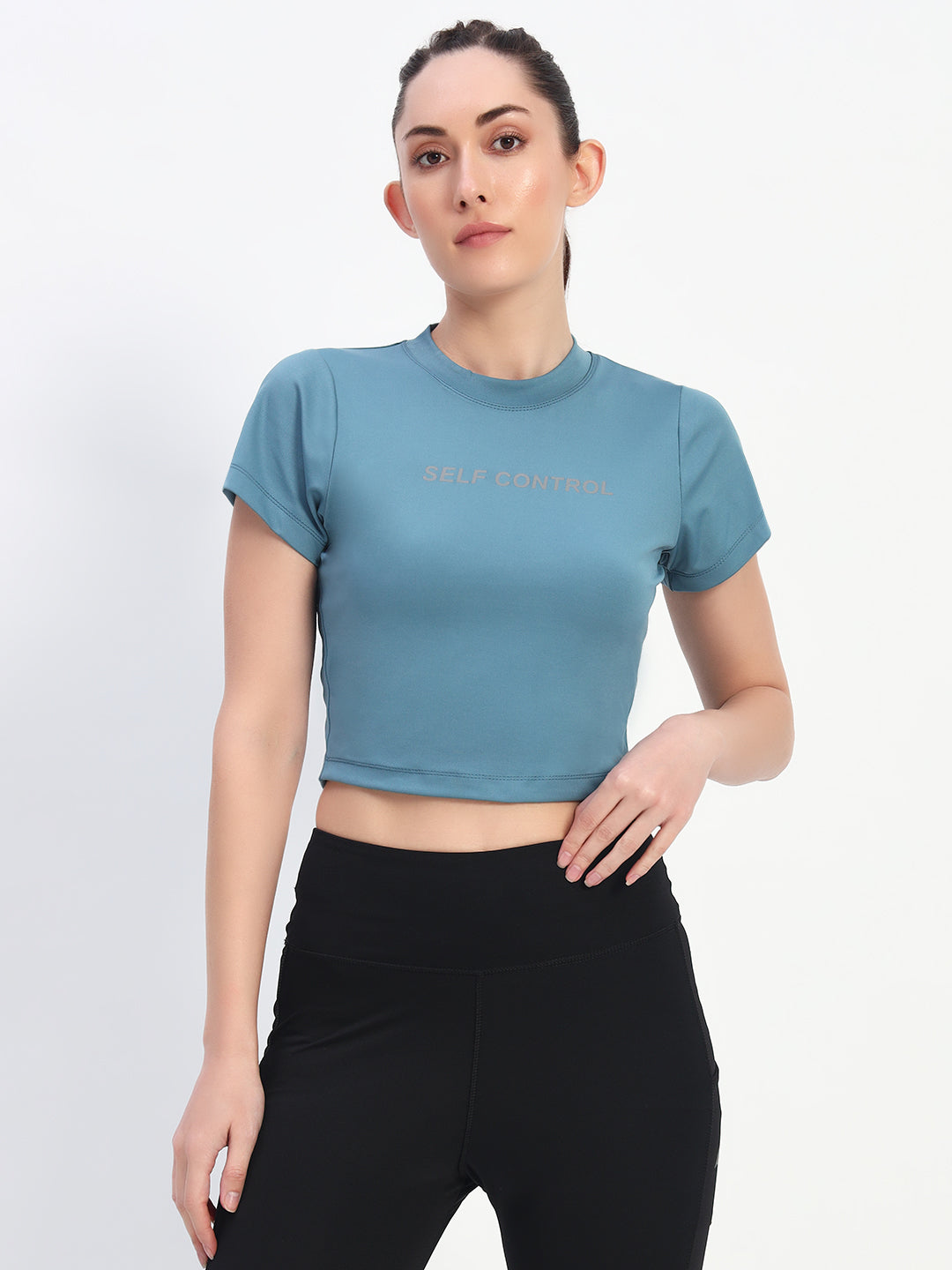 Workout High Impact T-Shirt – Blue