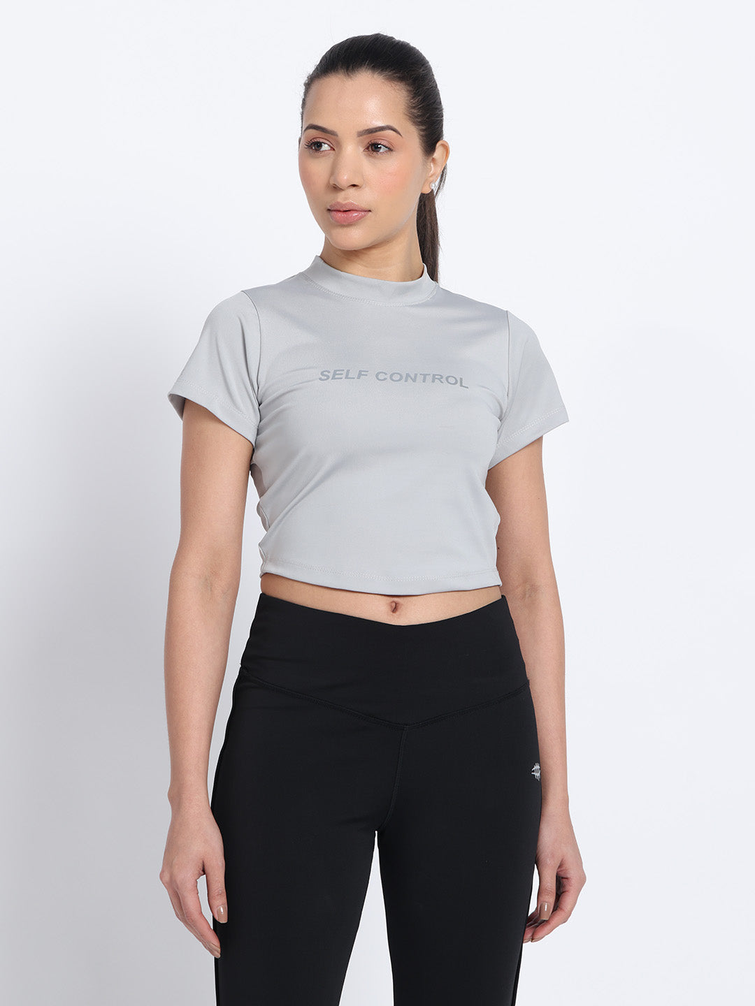 Workout High Impact T-Shirt – Gray