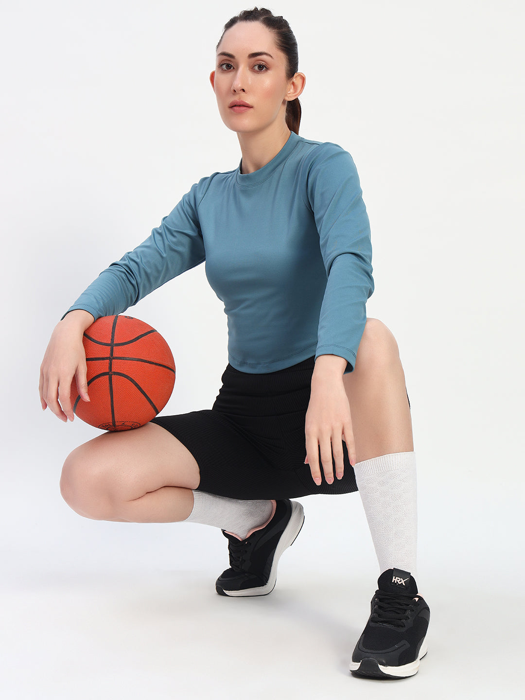 Workout Solid T-Shirts – Blue