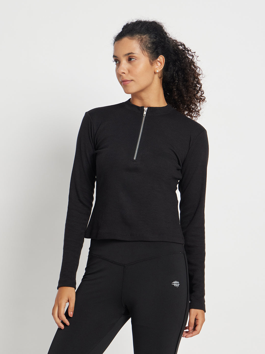 Workout Full Sleeves T-Shirt – Black