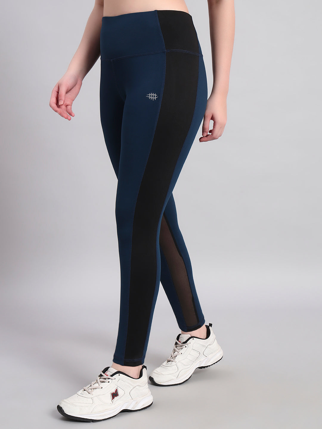 Nylon Women High Impact Sport Tight - Dark Blue