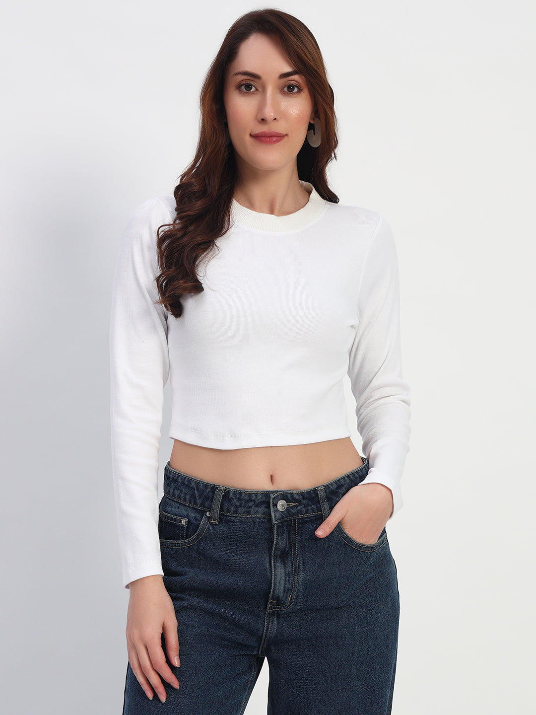 Workout Rib T-Shirt – White