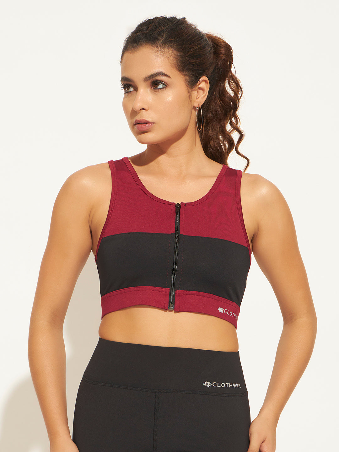 Colourblocked Bra Full Coverage